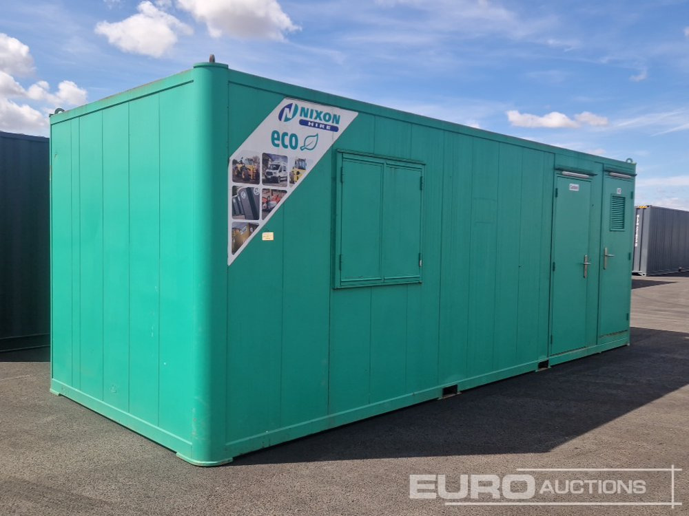22' x 9' Welfare Unit, Drying Room, W/C, 6kVA Stephill Generator (Cannot Be Reconsigned) - حاوية شحن: صورة 1 22' x 9' Welfare Unit, Drying Room, W/C, 6kVA Stephill Generator (Cannot Be Reconsigned) - حاوية شحن: صورة 1
