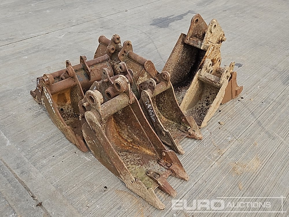 24", 24", 12", 12", 10", 10", 10", 8", 8" Digging Bucket 25-40mm Pin to suit Mini Excavator - بكت: صورة 1 24", 24", 12", 12", 10", 10", 10", 8", 8" Digging Bucket 25-40mm Pin to suit Mini Excavator - بكت: صورة 1