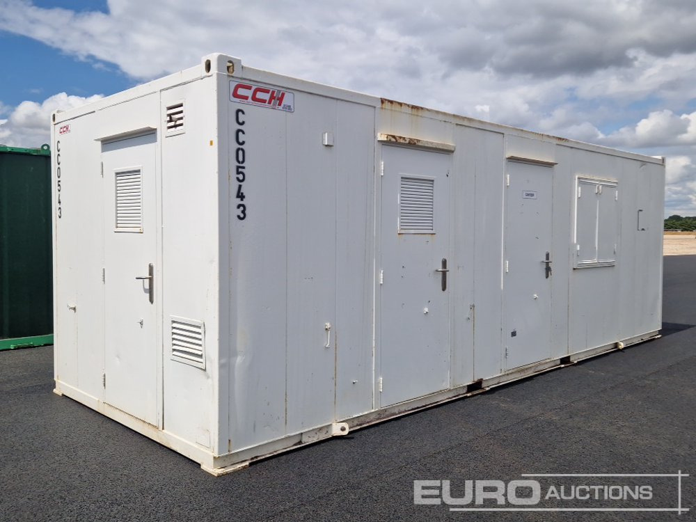24' x 9' Welfare Unit, 6kVA Generator (Cannot Be Reconsigned) - حاوية شحن: صورة 1 24' x 9' Welfare Unit, 6kVA Generator (Cannot Be Reconsigned) - حاوية شحن: صورة 1