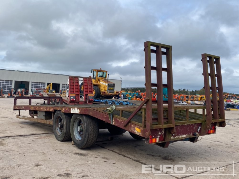30' Twin Axle Low Loader, Cheese Wedge, Sprung Draw Bar, Ramps - مقطورة رزاعية: صورة 2 30' Twin Axle Low Loader, Cheese Wedge, Sprung Draw Bar, Ramps - مقطورة رزاعية: صورة 2