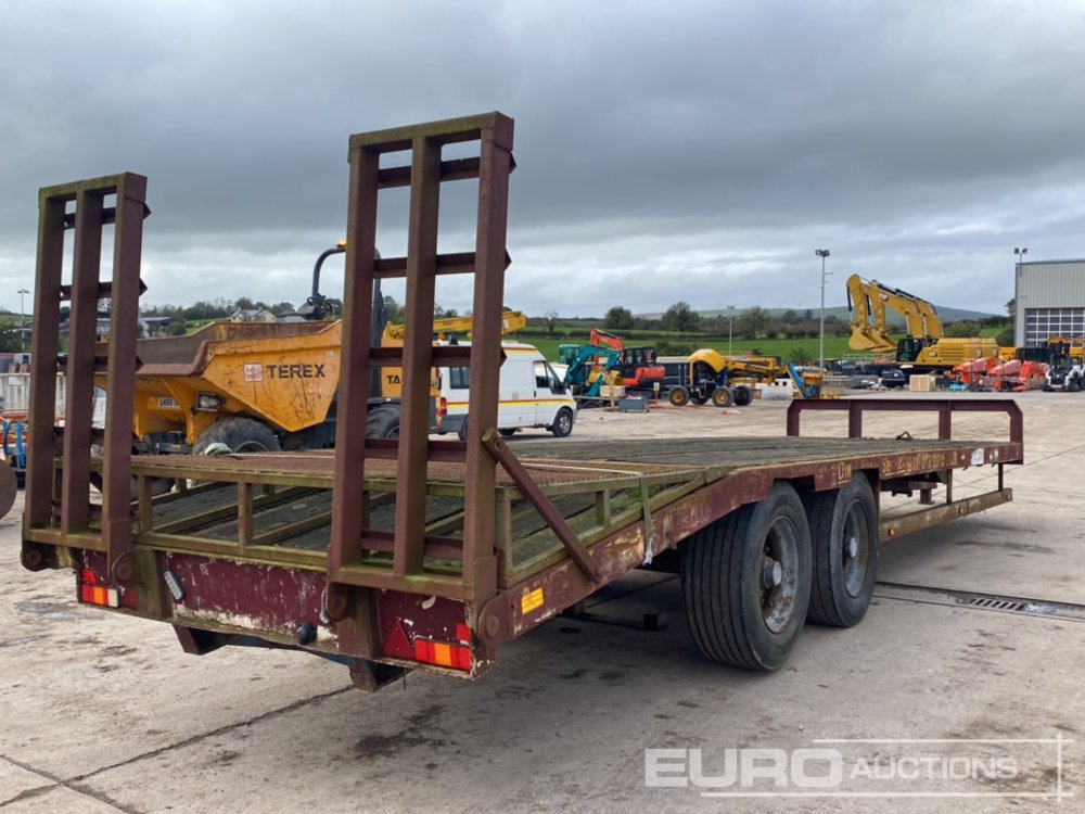 30' Twin Axle Low Loader, Cheese Wedge, Sprung Draw Bar, Ramps - مقطورة رزاعية: صورة 4 30' Twin Axle Low Loader, Cheese Wedge, Sprung Draw Bar, Ramps - مقطورة رزاعية: صورة 4
