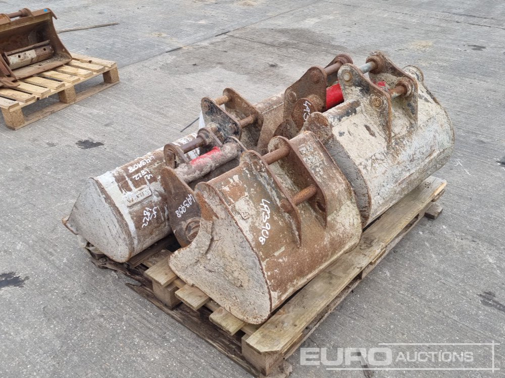 48" Ditching, 24", 18", 12", 12" Digging Bucket 30mm Pin to suit Excavator - بكت: صورة 3 48" Ditching, 24", 18", 12", 12" Digging Bucket 30mm Pin to suit Excavator - بكت: صورة 3