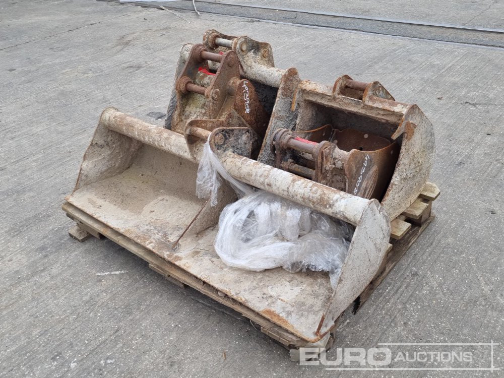 48" Ditching, 24", 18", 12", 12" Digging Bucket 30mm Pin to suit Excavator - بكت: صورة 1 48" Ditching, 24", 18", 12", 12" Digging Bucket 30mm Pin to suit Excavator - بكت: صورة 1