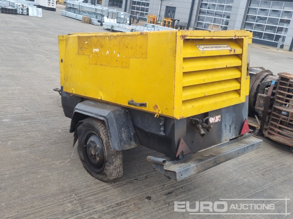 Atlas Copco Single Axle Compressor - ضاغط هوائي: صورة 3 Atlas Copco Single Axle Compressor - ضاغط هوائي: صورة 3