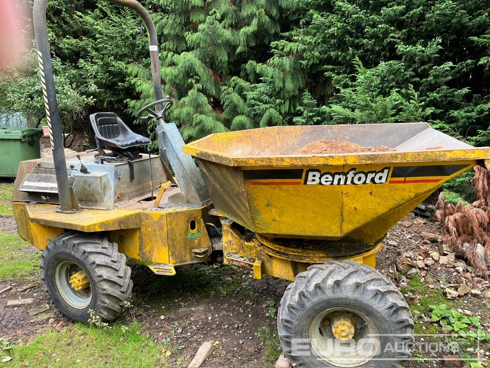 Benford 3 Ton Swivel Skip Dumper, Roll Bar - شاحنة قلابة صغيرة: صورة 2 Benford 3 Ton Swivel Skip Dumper, Roll Bar - شاحنة قلابة صغيرة: صورة 2