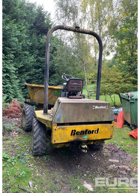 Benford 3 Ton Swivel Skip Dumper, Roll Bar - شاحنة قلابة صغيرة: صورة 3 Benford 3 Ton Swivel Skip Dumper, Roll Bar - شاحنة قلابة صغيرة: صورة 3
