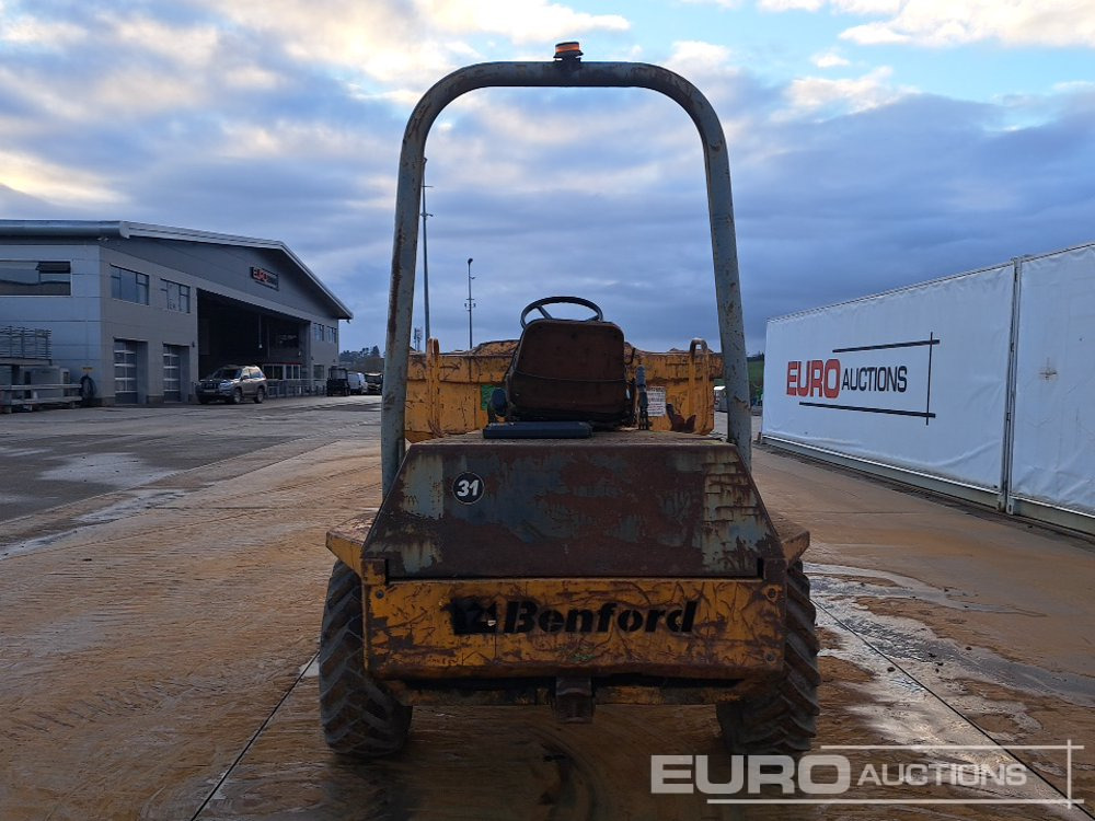Benford 3 Ton Swivel Skip Dumper, Roll Bar - شاحنة قلابة صغيرة: صورة 4 Benford 3 Ton Swivel Skip Dumper, Roll Bar - شاحنة قلابة صغيرة: صورة 4