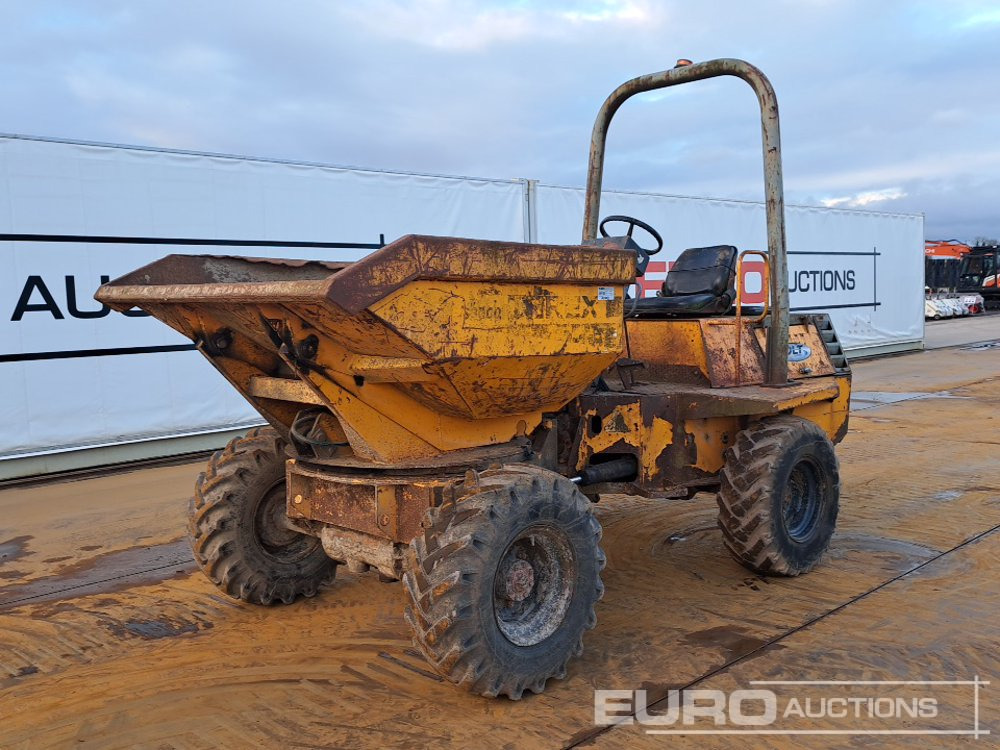 Benford 3 Ton Swivel Skip Dumper, Roll Bar - شاحنة قلابة صغيرة: صورة 1 Benford 3 Ton Swivel Skip Dumper, Roll Bar - شاحنة قلابة صغيرة: صورة 1
