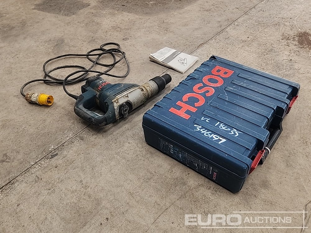 Bosch GBH5-38 110 Volt Breaker - معدات الانشاءات: صورة 3 Bosch GBH5-38 110 Volt Breaker - معدات الانشاءات: صورة 3