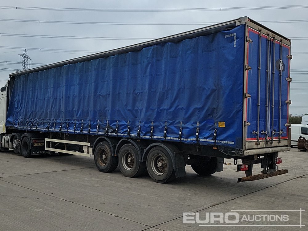 Cartwright Tri Axle Curtainsider Trailer - نصف مقطورة بستائر جانبية: صورة 3 Cartwright Tri Axle Curtainsider Trailer - نصف مقطورة بستائر جانبية: صورة 3
