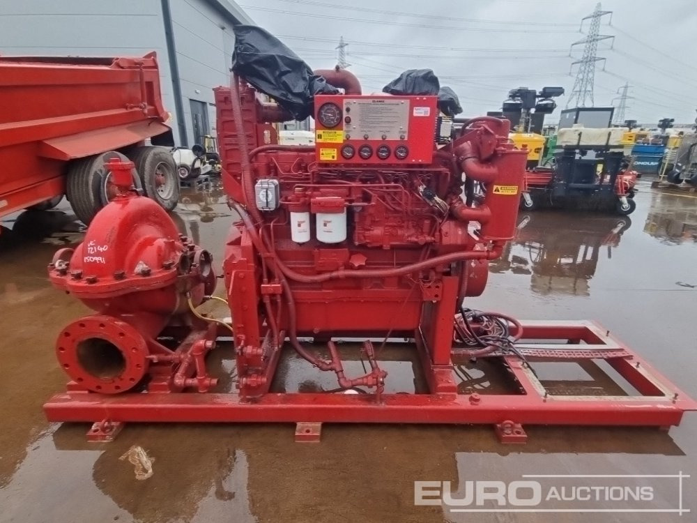Clarke 8" Water Pump, John Deere Engine - مضخة مياه: صورة 2 Clarke 8" Water Pump, John Deere Engine - مضخة مياه: صورة 2