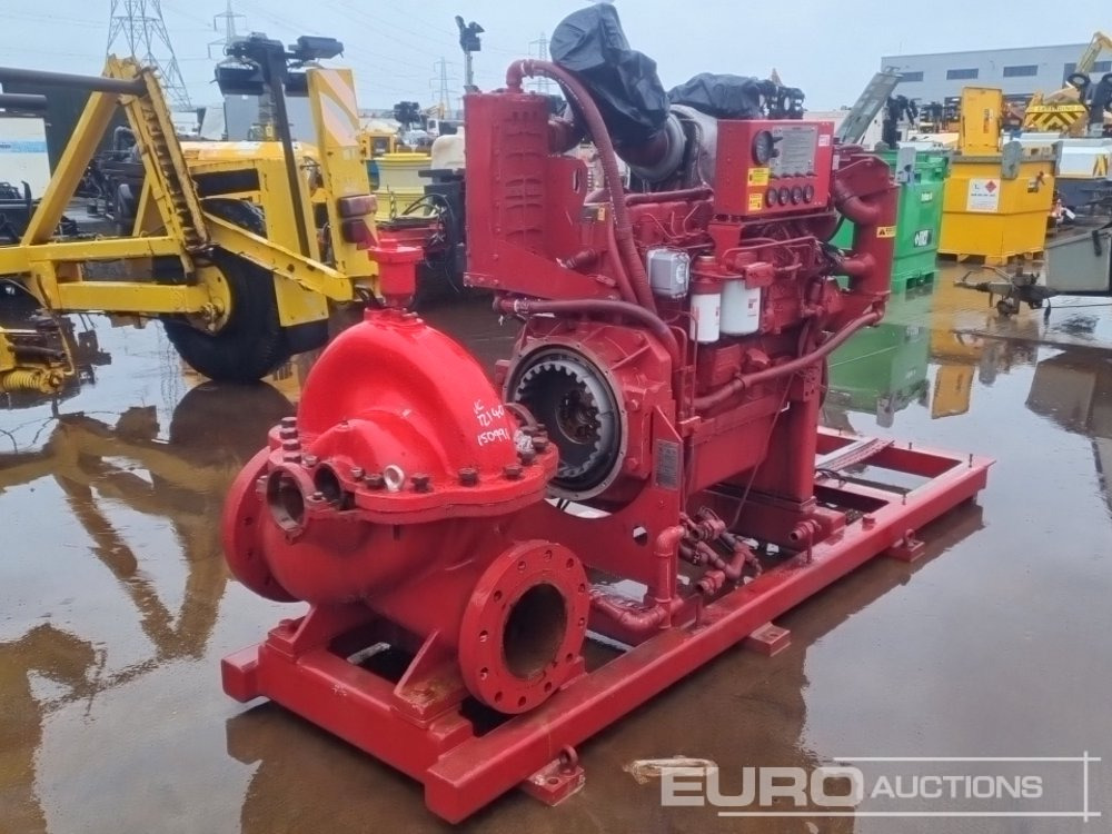 Clarke 8" Water Pump, John Deere Engine - مضخة مياه: صورة 1 Clarke 8" Water Pump, John Deere Engine - مضخة مياه: صورة 1