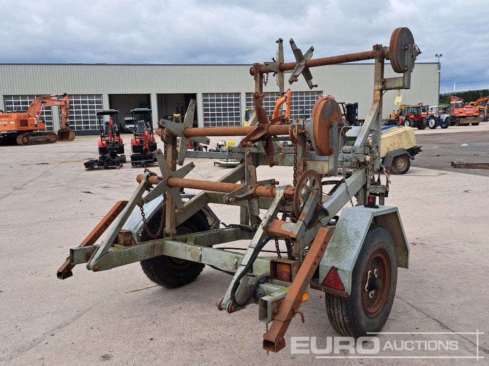 Clydesdale Single Axle Cable Trailer - مقطورة لنقل المعدات: صورة 5 Clydesdale Single Axle Cable Trailer - مقطورة لنقل المعدات: صورة 5