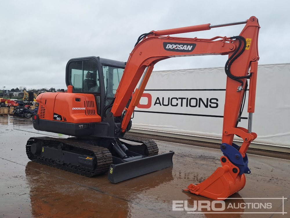 حفار صغير Doosan DX60: صورة 7 حفار صغير Doosan DX60: صورة 7