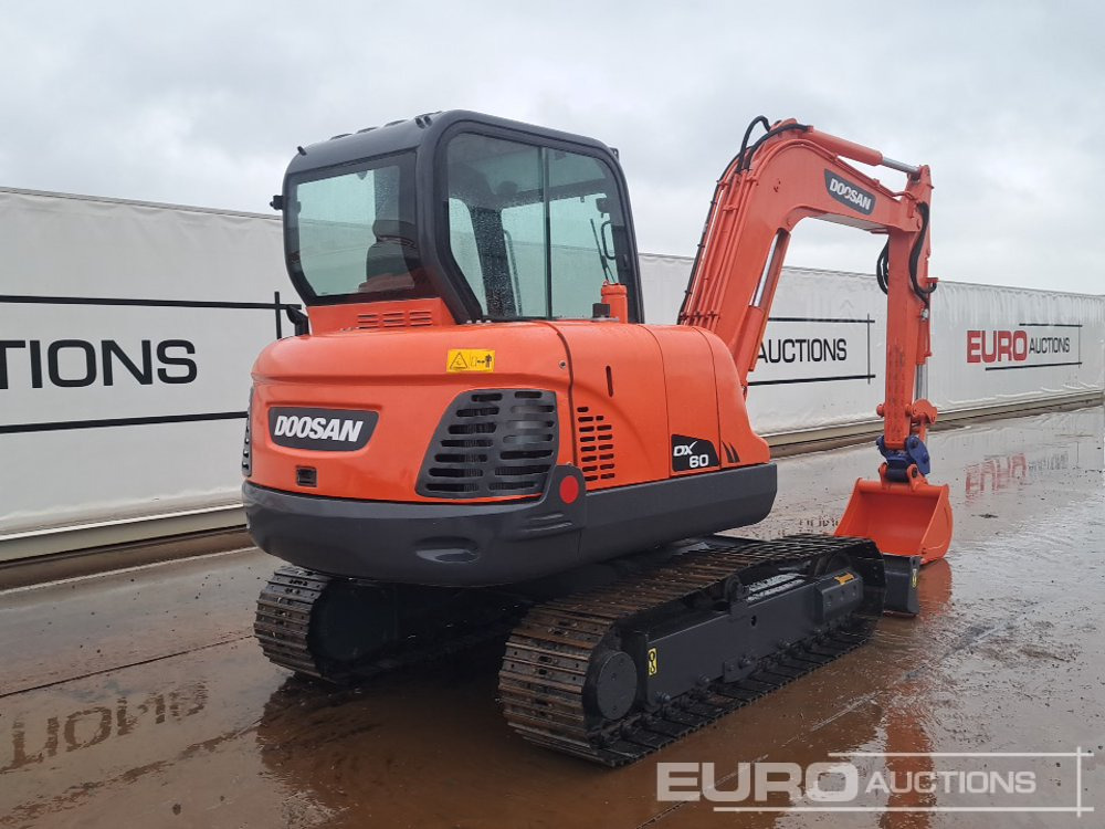 Doosan DX60 - حفار صغير: صورة 5 Doosan DX60 - حفار صغير: صورة 5