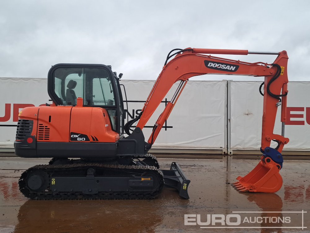 حفار صغير Doosan DX60: صورة 6 حفار صغير Doosan DX60: صورة 6