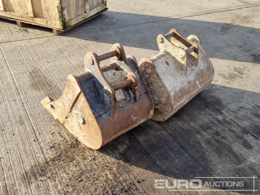 Geith 24", 18" Digging Bucket 35mm Pin to suit Mini Excavator - بكت: صورة 3 Geith 24", 18" Digging Bucket 35mm Pin to suit Mini Excavator - بكت: صورة 3