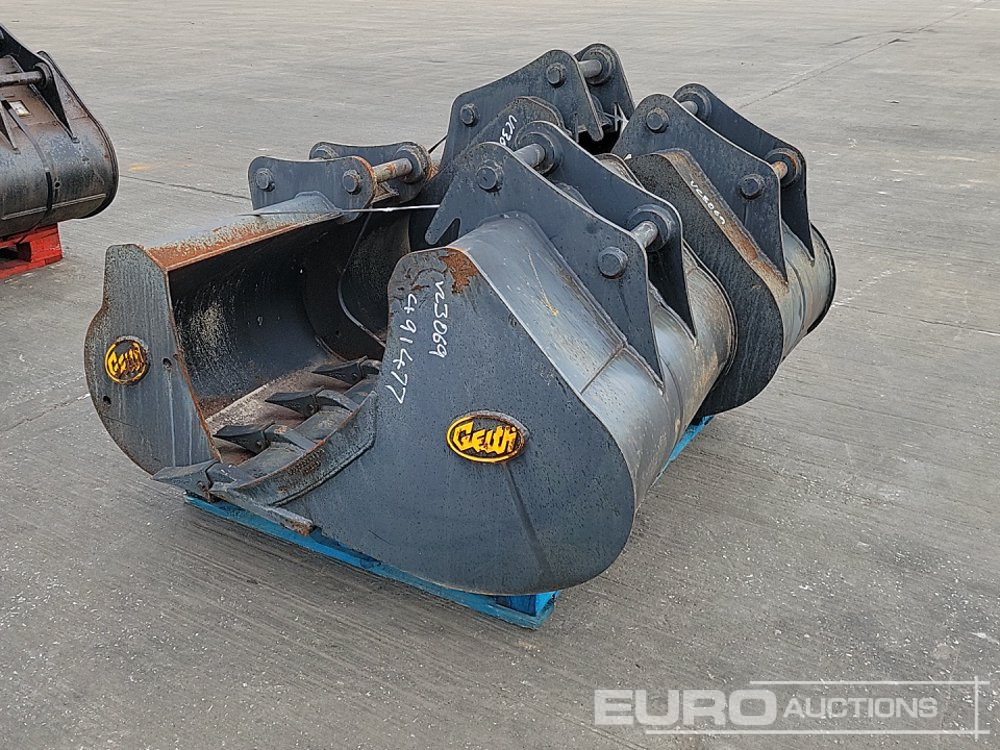 Geith 60" Ditching, 36", 24", 18" Digging Bucket 45mm Pin to suit 4-6 Ton Excavator - بكت: صورة 1 Geith 60" Ditching, 36", 24", 18" Digging Bucket 45mm Pin to suit 4-6 Ton Excavator - بكت: صورة 1