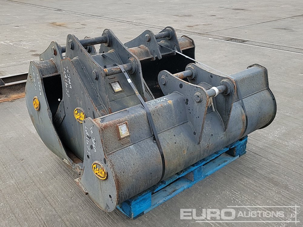 Geith 60" Ditching, 36", 24", 18" Digging Bucket 45mm Pin to suit 4-6 Ton Excavator - بكت: صورة 5 Geith 60" Ditching, 36", 24", 18" Digging Bucket 45mm Pin to suit 4-6 Ton Excavator - بكت: صورة 5
