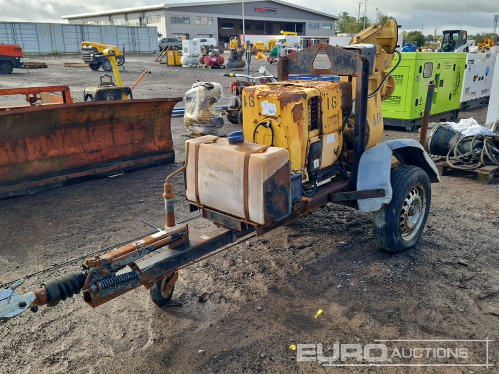 Hilta 4" Single Axle Water Pump, Hatz Engine - مضخة مياه: صورة 1 Hilta 4" Single Axle Water Pump, Hatz Engine - مضخة مياه: صورة 1