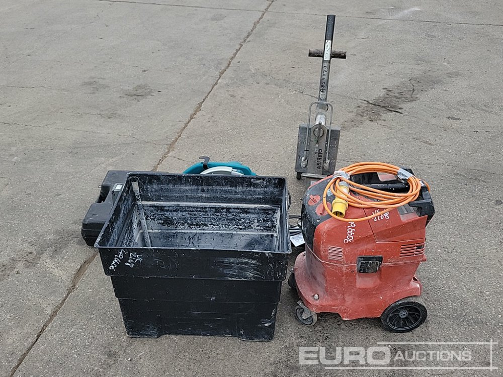 Hilti VC40-UM 110 Volt Vacuum, Makita LC1230 110 Volt Circular Saw, Hilti TE 1000-AVR 110 Volt Hammer Drill, Probst Manual Block Splitter, 110 Volt Curing Tank, Rotabroach 110 Volt Magnetic Drill - معدات الانشاءات: صورة 2 Hilti VC40-UM 110 Volt Vacuum, Makita LC1230 110 Volt Circular Saw, Hilti TE 1000-AVR 110 Volt Hammer Drill, Probst Manual Block Splitter, 110 Volt Curing Tank, Rotabroach 110 Volt Magnetic Drill - معدات الانشاءات: صورة 2