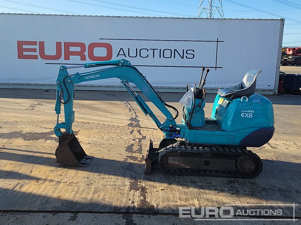 Hitachi EX8 - حفار صغير: صورة 2 Hitachi EX8 - حفار صغير: صورة 2
