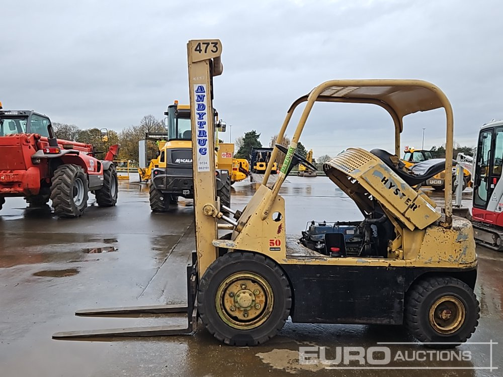 Hyster H50FT - رافعة شوكية ديزل: صورة 2 Hyster H50FT - رافعة شوكية ديزل: صورة 2