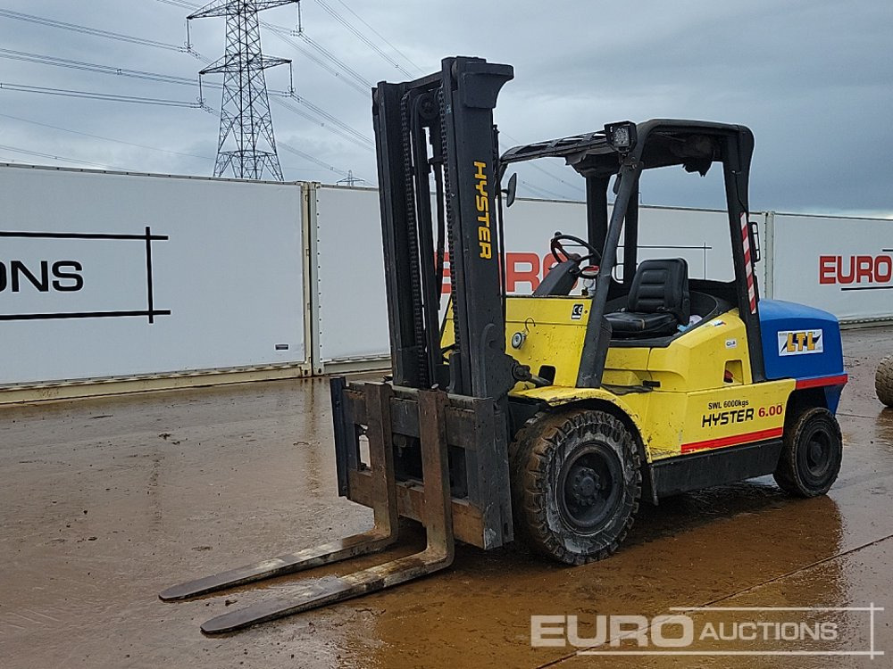 Hyster H6.00XM - رافعة شوكية: صورة 1 Hyster H6.00XM - رافعة شوكية: صورة 1