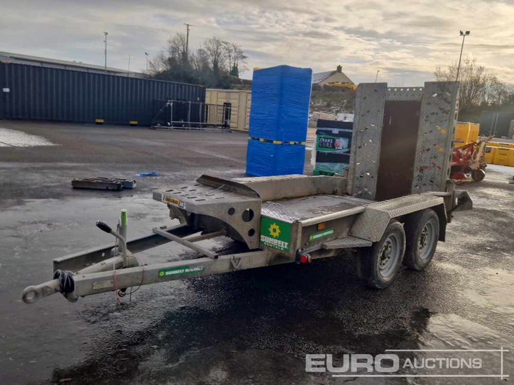 Indespension 2700Kg Twin Axle Plant Trailer, Ramp - مقطورة لنقل المعدات: صورة 1 Indespension 2700Kg Twin Axle Plant Trailer, Ramp - مقطورة لنقل المعدات: صورة 1