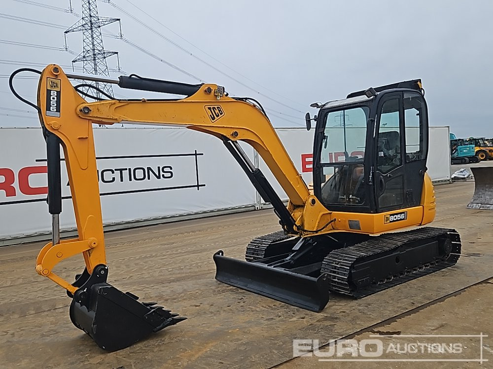 JCB 8056 - حفار صغير: صورة 1 JCB 8056 - حفار صغير: صورة 1