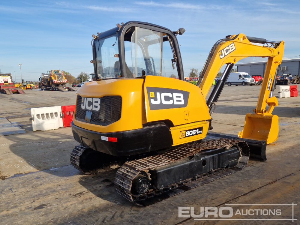 JCB 8061 - حفار صغير: صورة 5 JCB 8061 - حفار صغير: صورة 5