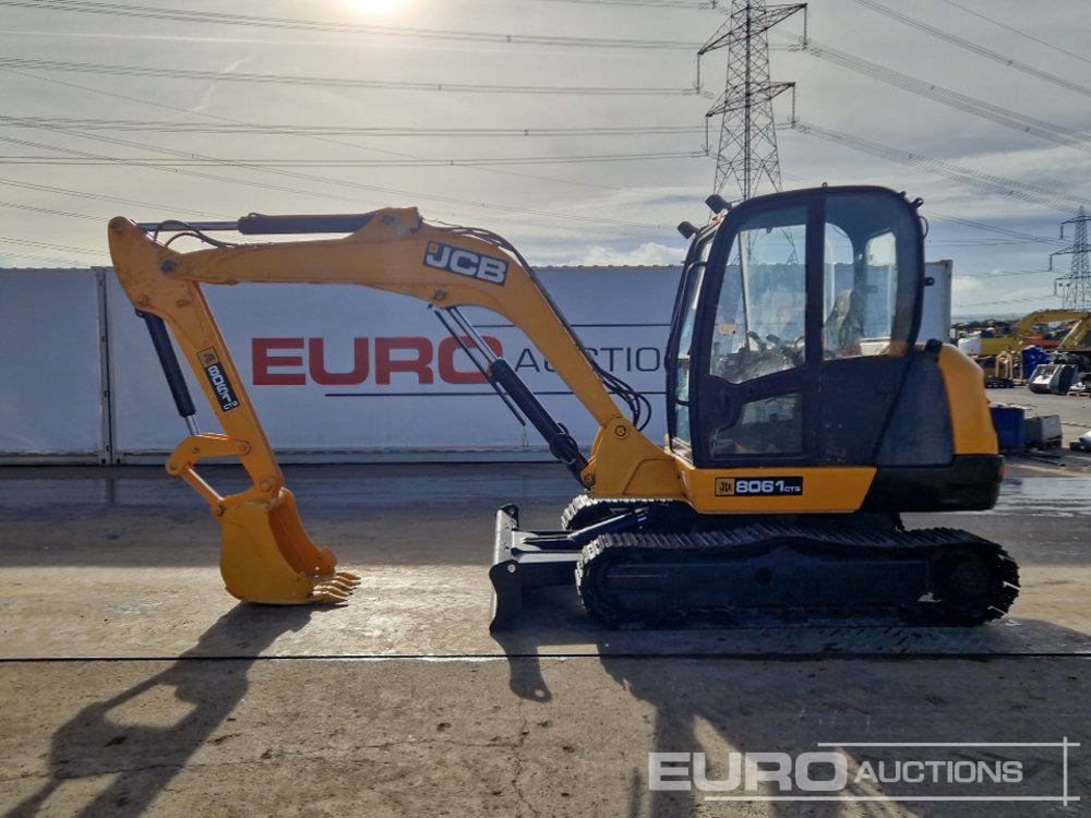 JCB 8061 - حفار صغير: صورة 2 JCB 8061 - حفار صغير: صورة 2