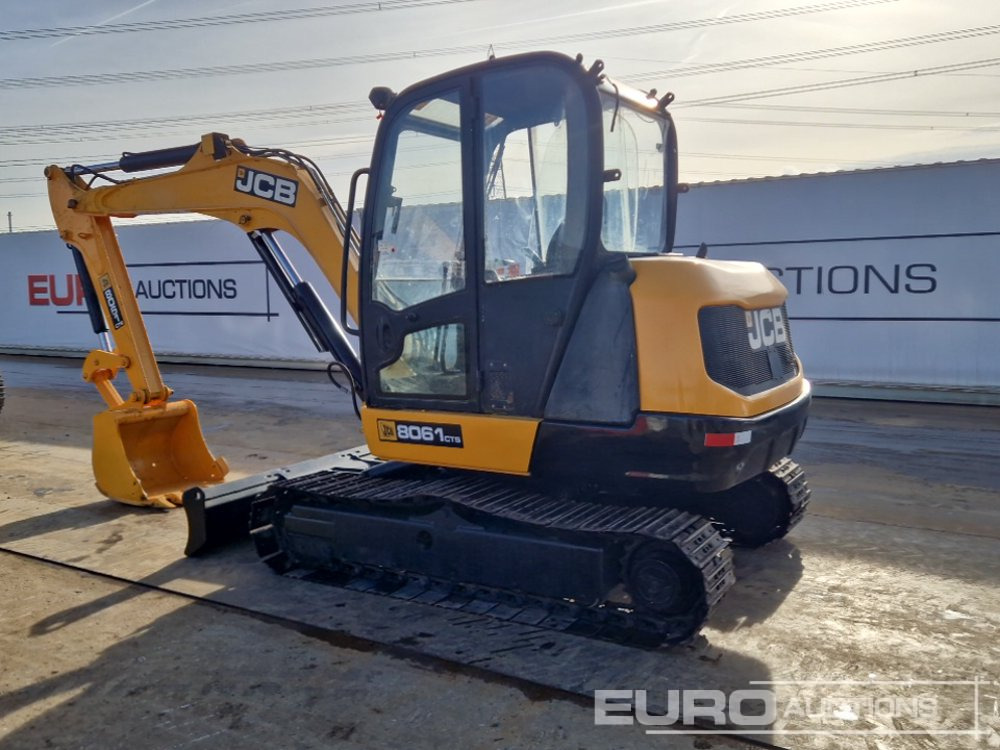 JCB 8061 - حفار صغير: صورة 3 JCB 8061 - حفار صغير: صورة 3