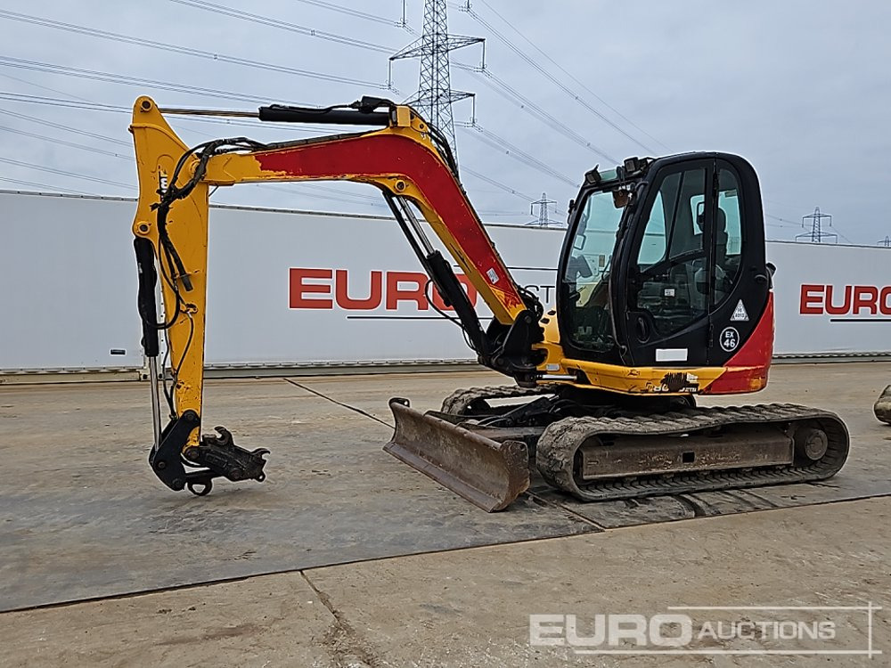 JCB 8085 ZTS - حفار صغير: صورة 1 JCB 8085 ZTS - حفار صغير: صورة 1