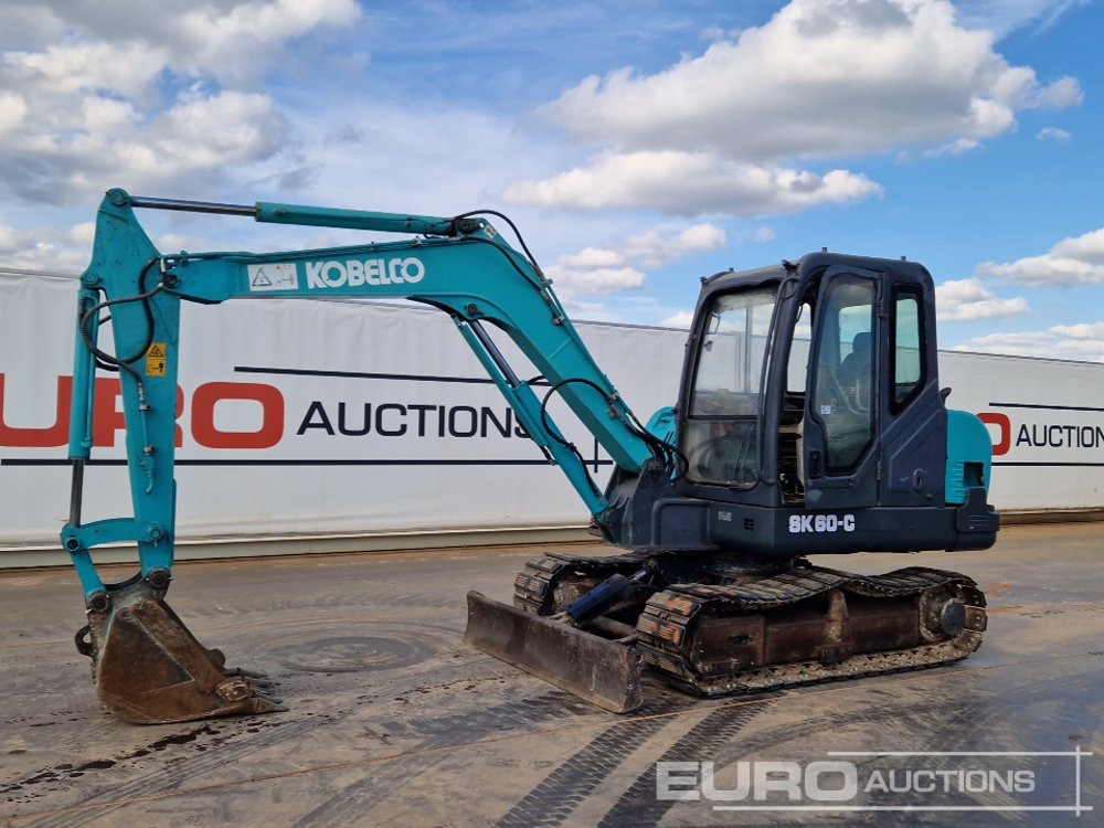 Kobelco SK60-C - حفار صغير: صورة 1 Kobelco SK60-C - حفار صغير: صورة 1