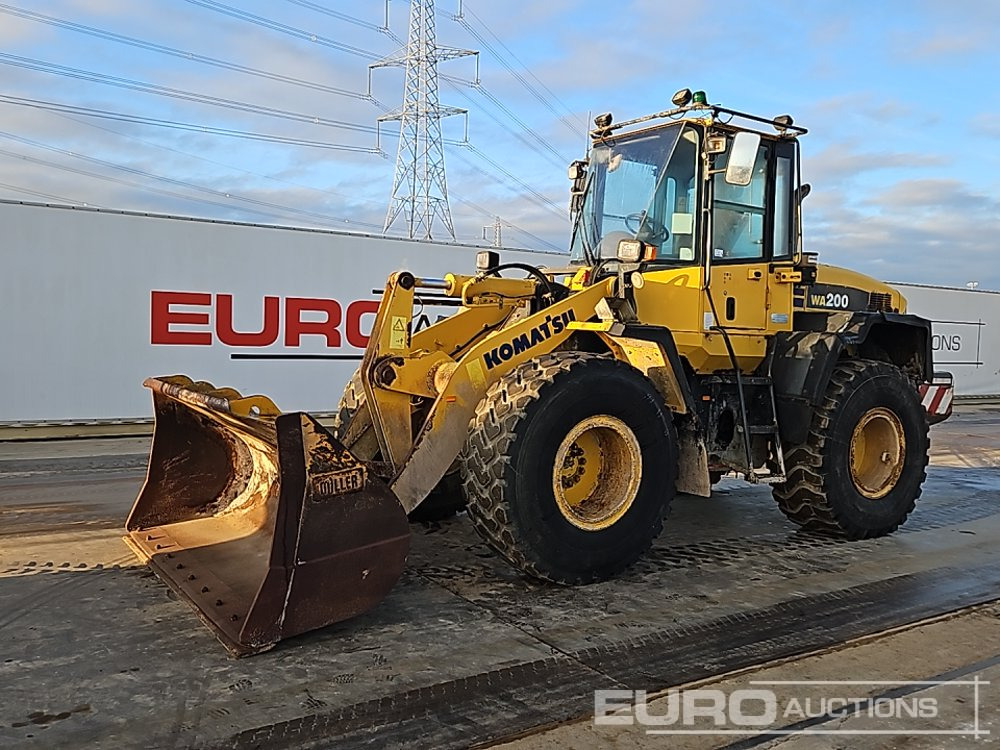 Komatsu WA200-5 - اللودر بعجل: صورة 1 Komatsu WA200-5 - اللودر بعجل: صورة 1