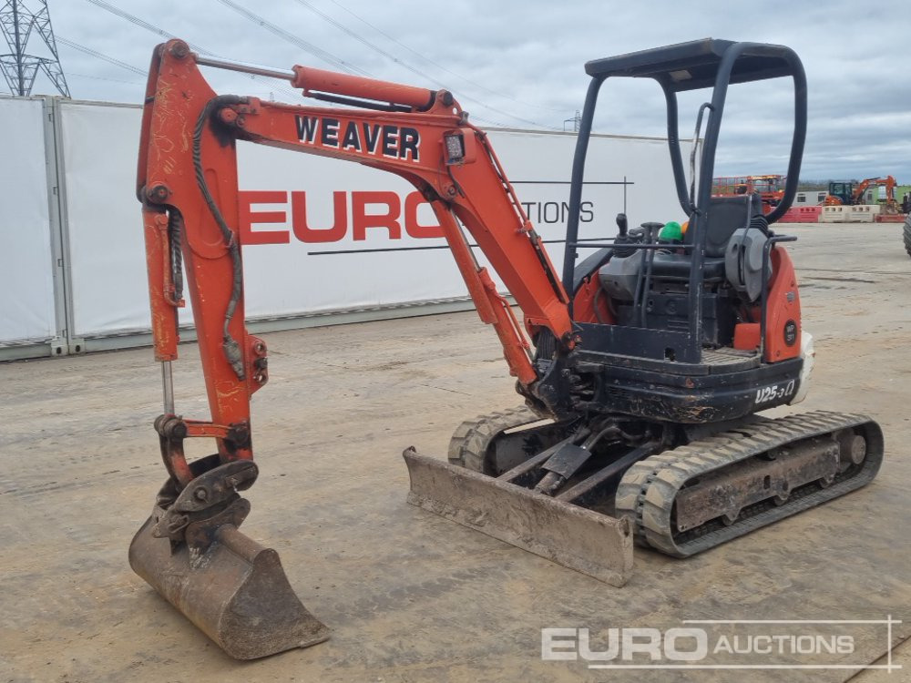 Kubota U25-3A - حفار صغير: صورة 1 Kubota U25-3A - حفار صغير: صورة 1