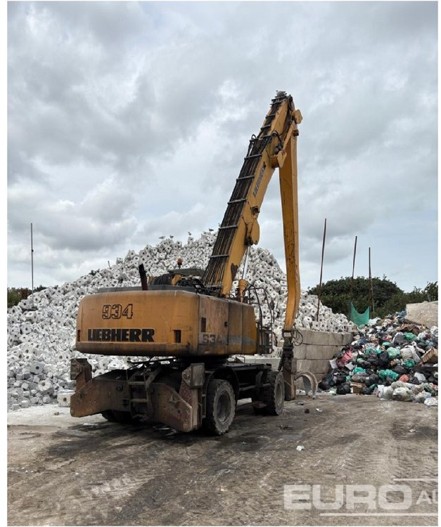 Liebherr A934C Litronic - حفار ذو عجلات: صورة 5 Liebherr A934C Litronic - حفار ذو عجلات: صورة 5