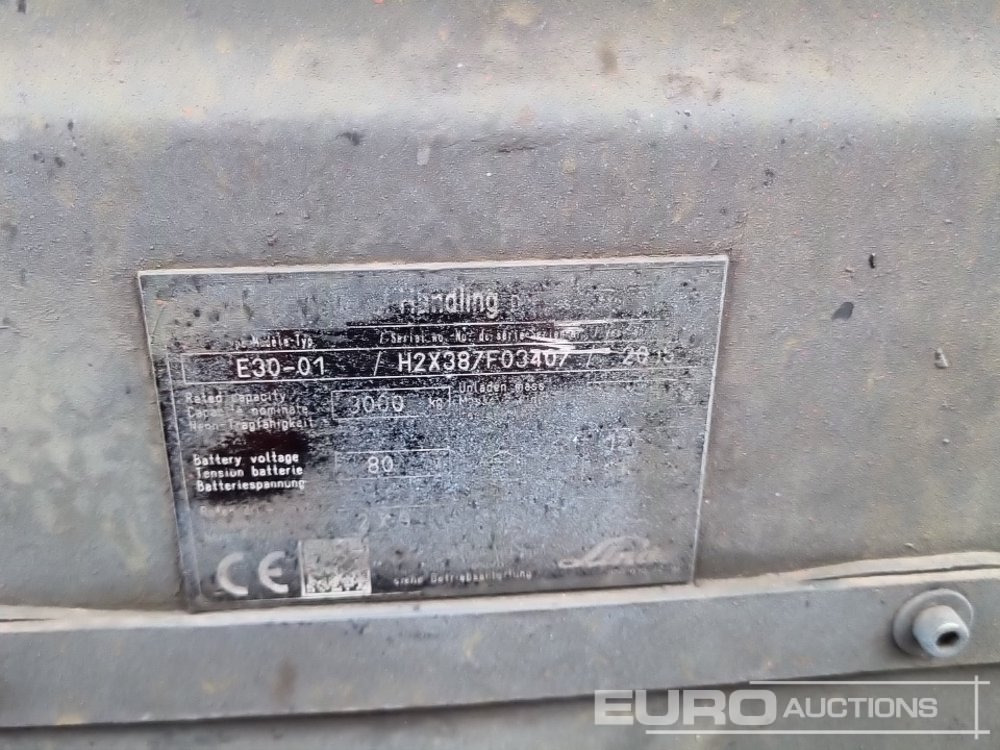 رافعة شوكية Linde E30-01: صورة 30 رافعة شوكية Linde E30-01: صورة 30