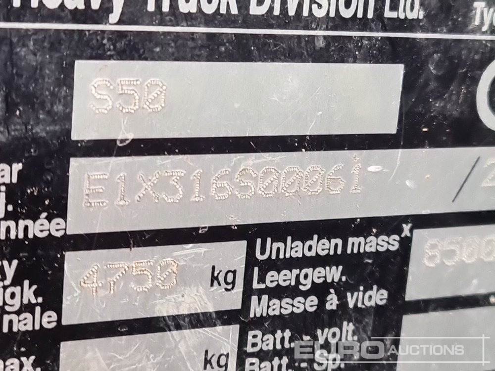 رافعة شوكية Linde S50: صورة 38