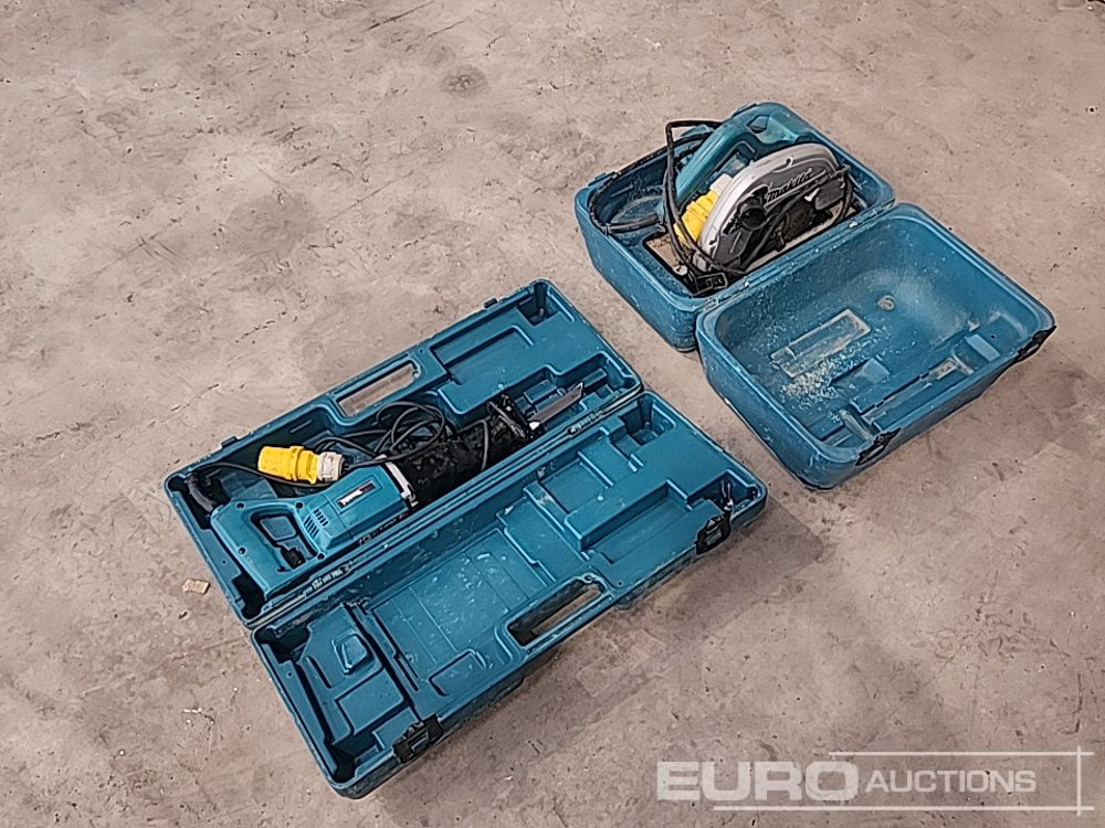 Makita 9704R 110 Volt Circular Saw, Makita JR3000V Recip Saw (2 of) - معدات الانشاءات: صورة 2 Makita 9704R 110 Volt Circular Saw, Makita JR3000V Recip Saw (2 of) - معدات الانشاءات: صورة 2