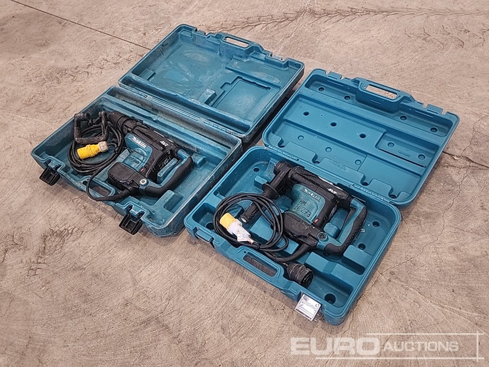 Makita HM3210C (Spares) & HR4011C 110 Volt Breaker (2 of) - معدات الانشاءات: صورة 1 Makita HM3210C (Spares) & HR4011C 110 Volt Breaker (2 of) - معدات الانشاءات: صورة 1