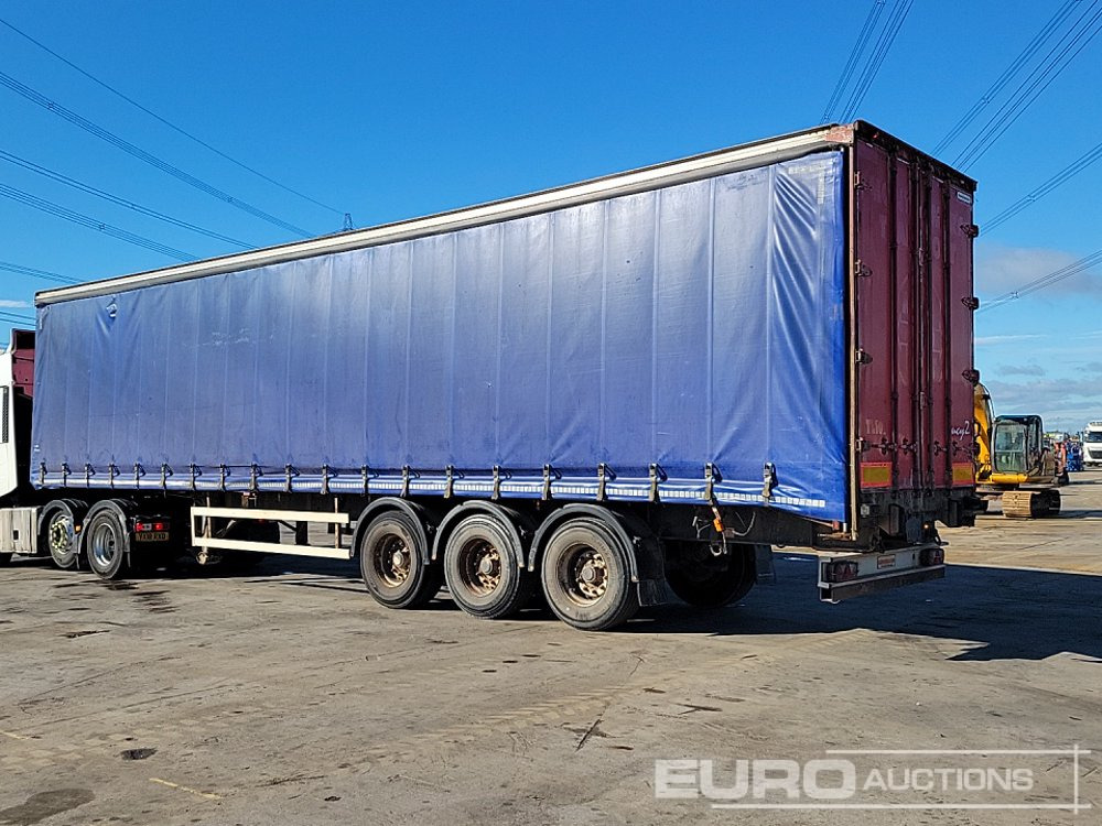 Montracon Tri Axle Curtainsider Trailer - نصف مقطورة بستائر جانبية: صورة 3 Montracon Tri Axle Curtainsider Trailer - نصف مقطورة بستائر جانبية: صورة 3