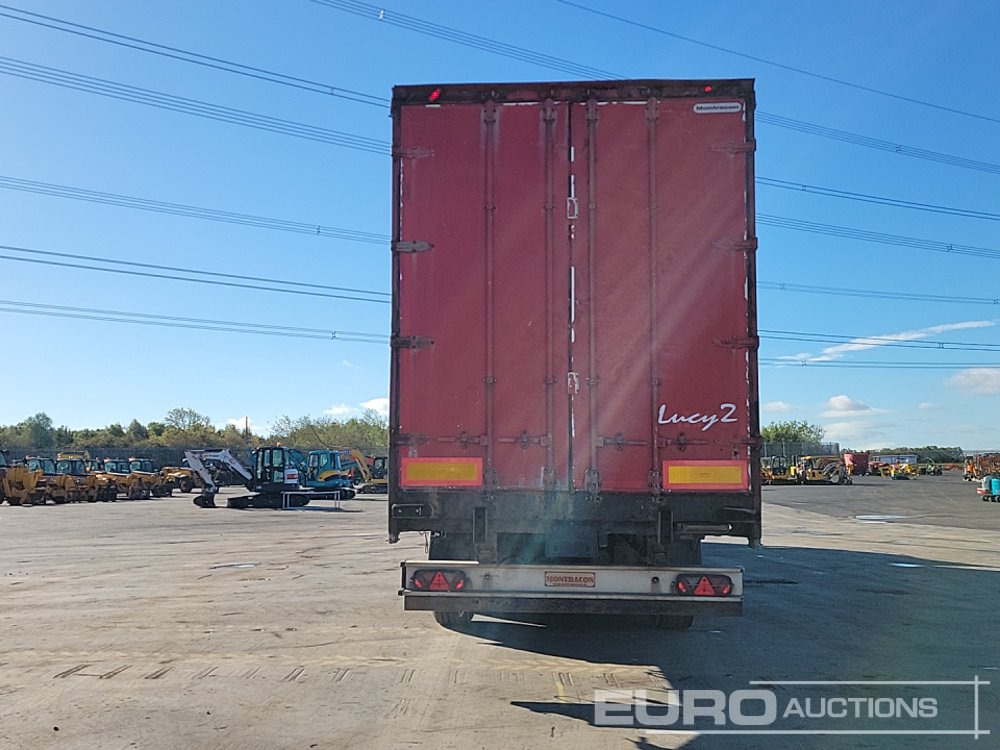 Montracon Tri Axle Curtainsider Trailer - نصف مقطورة بستائر جانبية: صورة 4 Montracon Tri Axle Curtainsider Trailer - نصف مقطورة بستائر جانبية: صورة 4