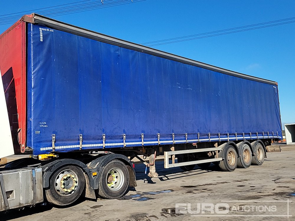 Montracon Tri Axle Curtainsider Trailer - نصف مقطورة بستائر جانبية: صورة 1 Montracon Tri Axle Curtainsider Trailer - نصف مقطورة بستائر جانبية: صورة 1