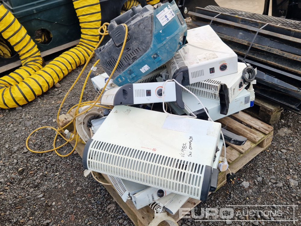 Pallet of Heaters, Makita Vacuum Motors - معدات الانشاءات: صورة 3 Pallet of Heaters, Makita Vacuum Motors - معدات الانشاءات: صورة 3