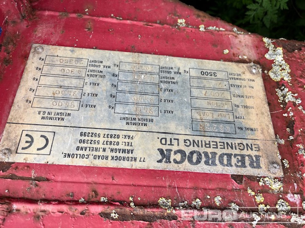 مقطورة رزاعية Redrock 16 Ton: صورة 6 مقطورة رزاعية Redrock 16 Ton: صورة 6