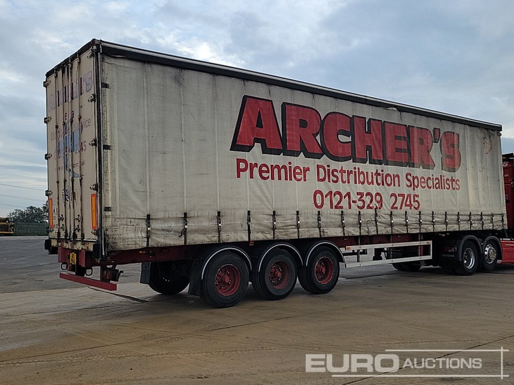 SDC Trailer Tri Axle Curtainsider Trailer - نصف مقطورة بستائر جانبية: صورة 5 SDC Trailer Tri Axle Curtainsider Trailer - نصف مقطورة بستائر جانبية: صورة 5