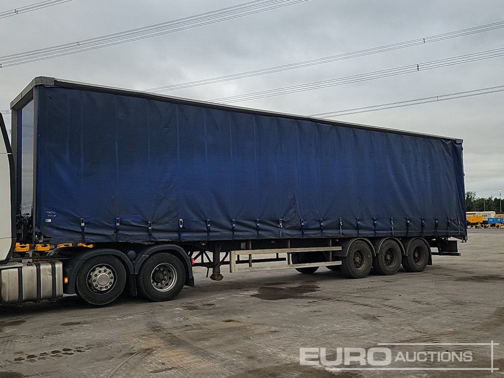 SDC Trailer Tri Axle Curtainsider Trailer - نصف مقطورة بستائر جانبية: صورة 1 SDC Trailer Tri Axle Curtainsider Trailer - نصف مقطورة بستائر جانبية: صورة 1