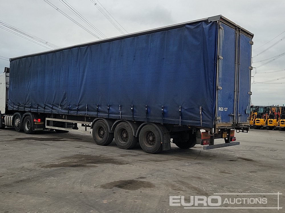 SDC Trailer Tri Axle Curtainsider Trailer - نصف مقطورة بستائر جانبية: صورة 3 SDC Trailer Tri Axle Curtainsider Trailer - نصف مقطورة بستائر جانبية: صورة 3